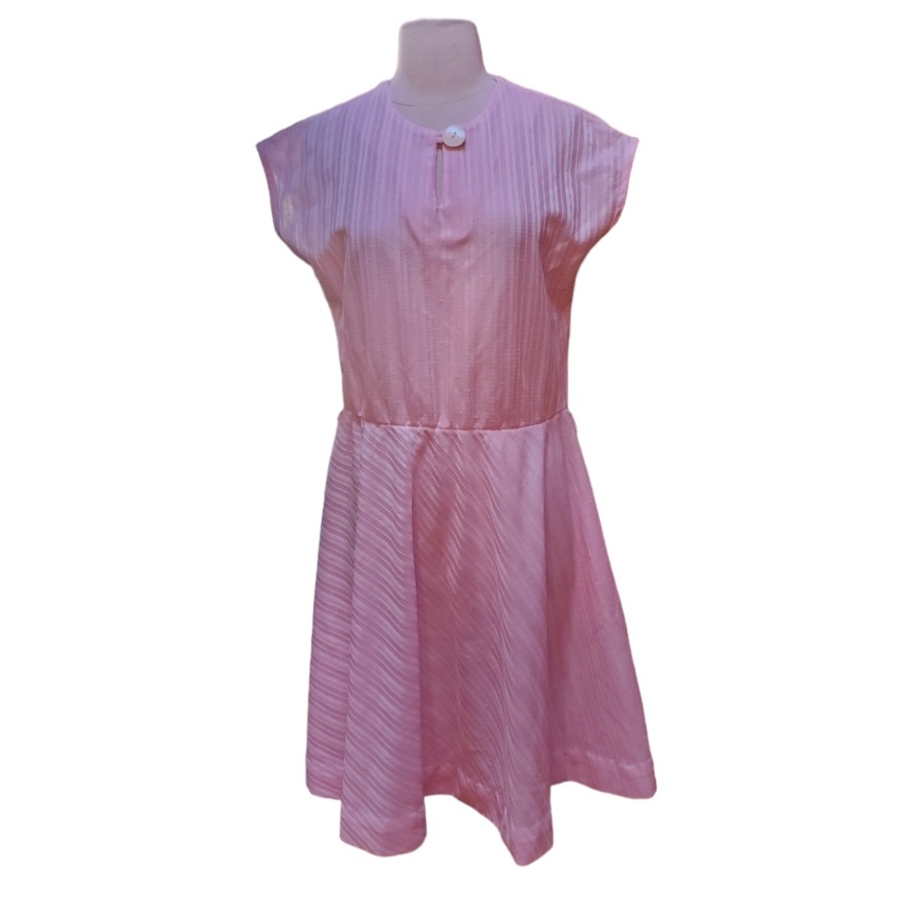 1970s Studio "36" Pale Pink Dress